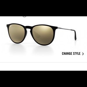 Ray-Ban custom Erika sunglasses rb4171 54-18